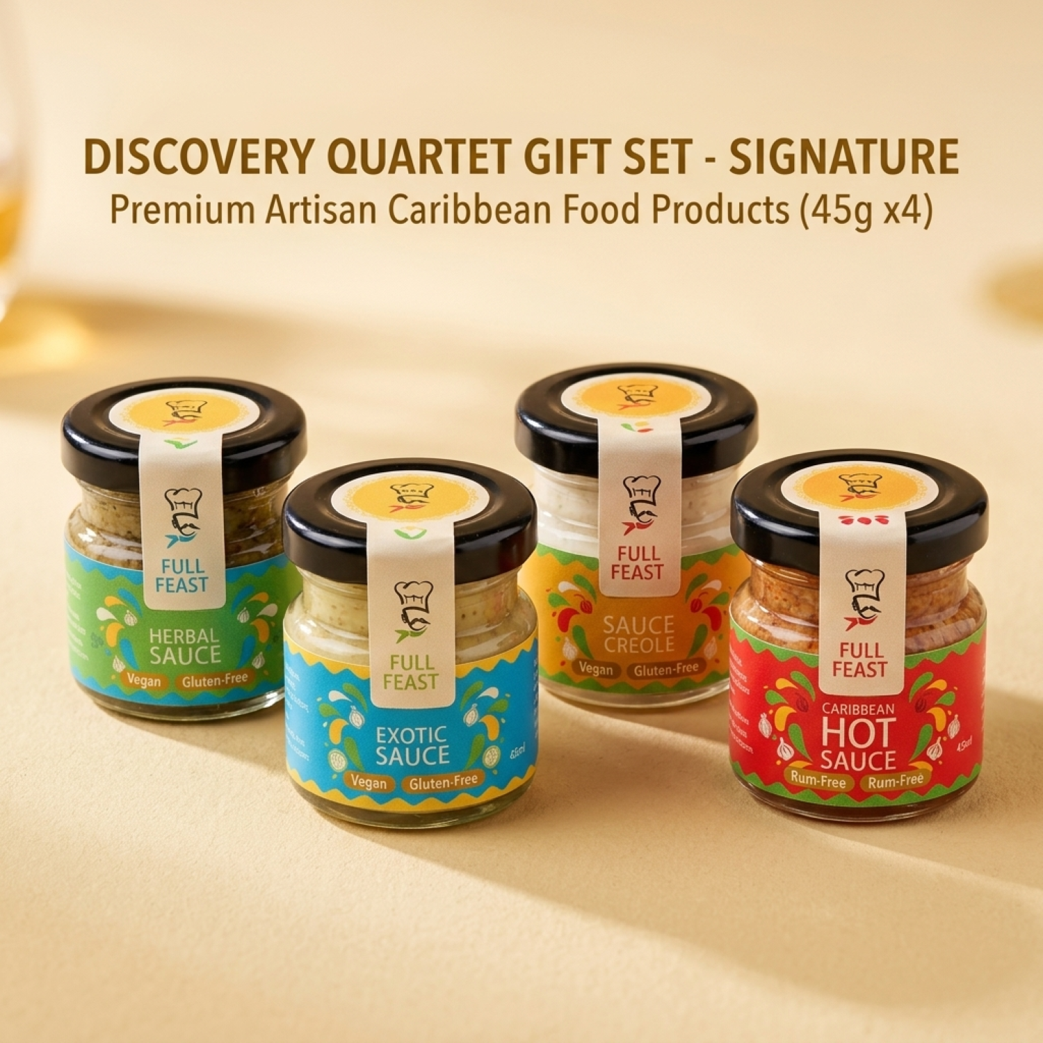 Discovery Quartet — Signature (4 × 45g)