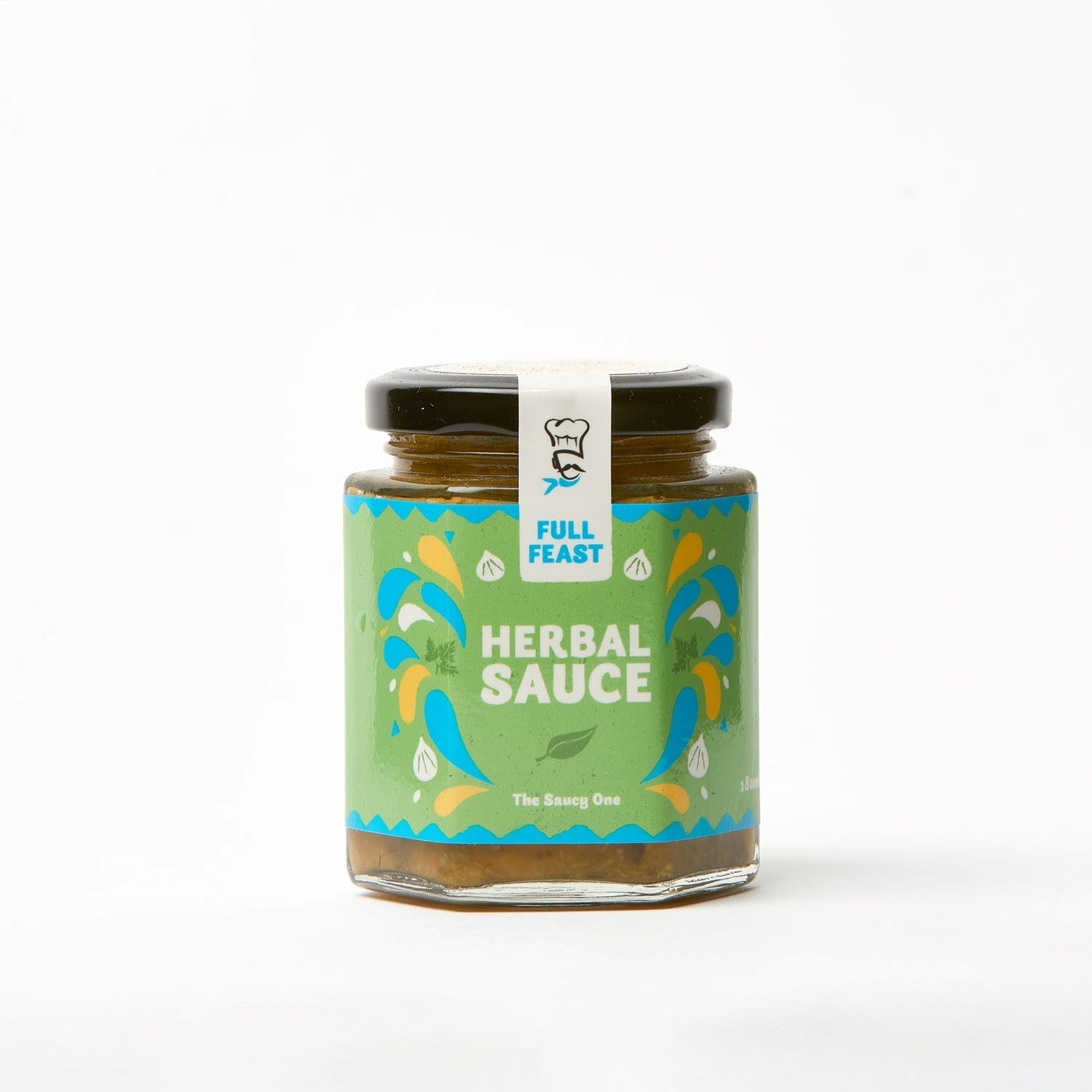 Full Feast Fresh Herbal Sauce — herb sauce UK — packaging detail