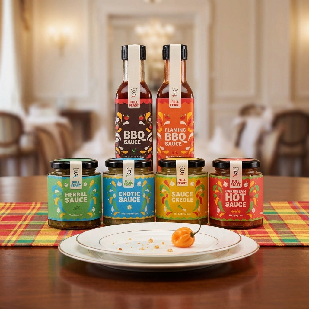 The Complete Feast – Full Caribbean Sauce Set