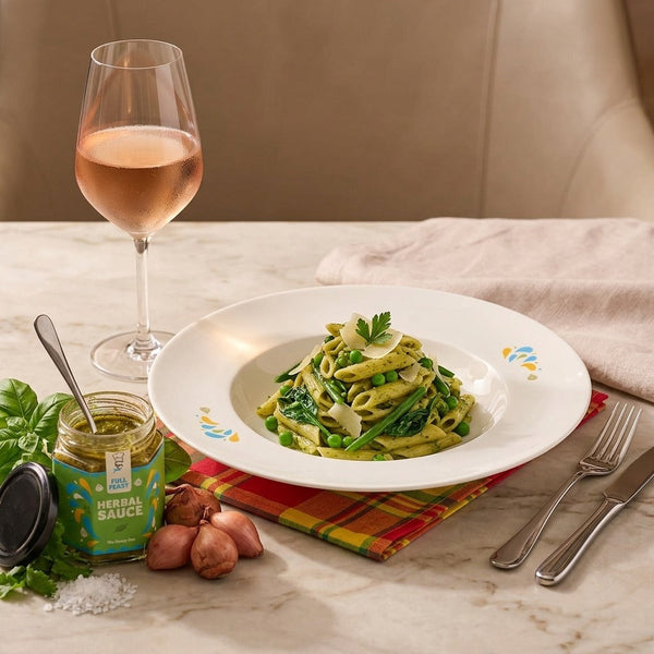 Full Feast Herbal Pasta Primavera: Fresher Than Pesto, Lighter Than Cream