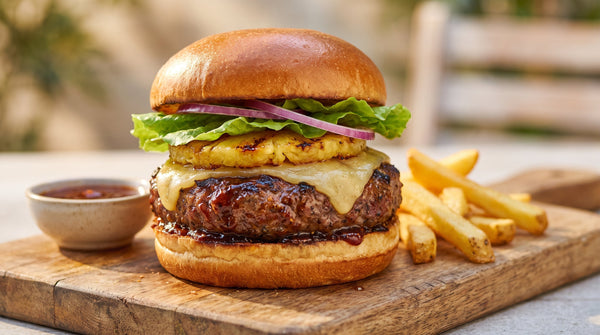 Caribbean BBQ Burger: Juicy, Sticky and Built for the Summer Grill