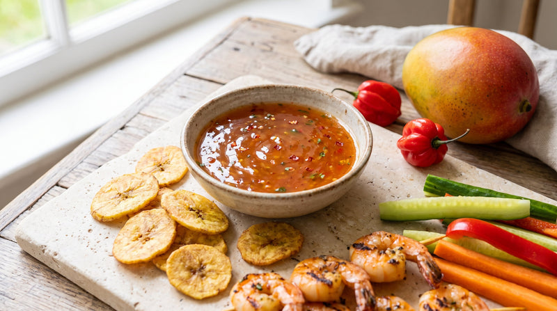 Caribbean Dipping Sauce: Bright, Fruity, Ready in Ten Minutes Flat