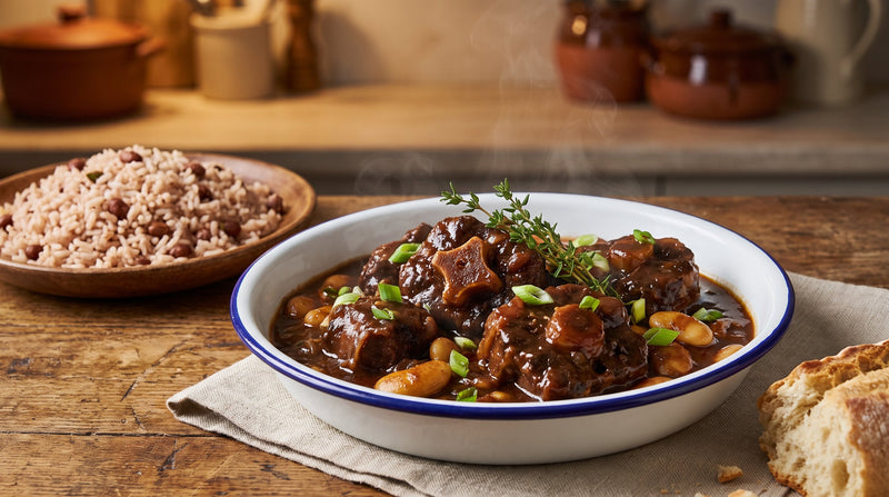 Caribbean Oxtail: Slow-Cooked All Afternoon, The Way My Mother Made It