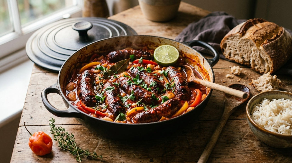 Sausage Casserole: Smoky, Sticky, One Pot, Ready In 45 Minutes