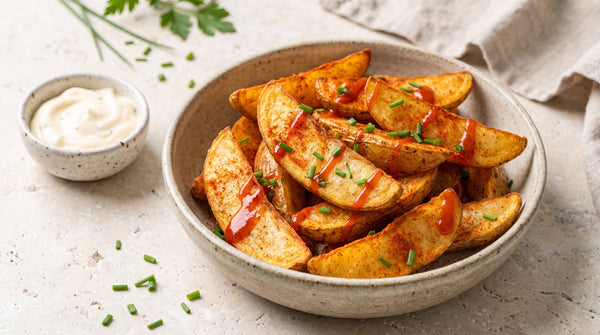 Spicy Potato Wedges: Crisp Outside, Fluffy Middle, Serious Kick