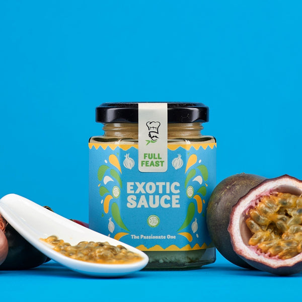 Full Feast Exotic Caribbean Sauce — fruity hot sauce UK
