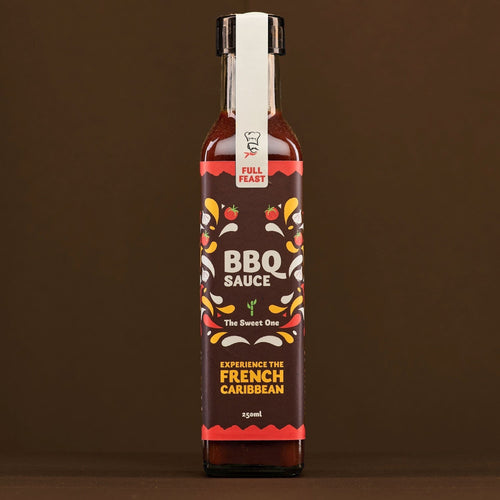 Full Feast BBQ Sauce — smoky Caribbean BBQ sauce UK — front label