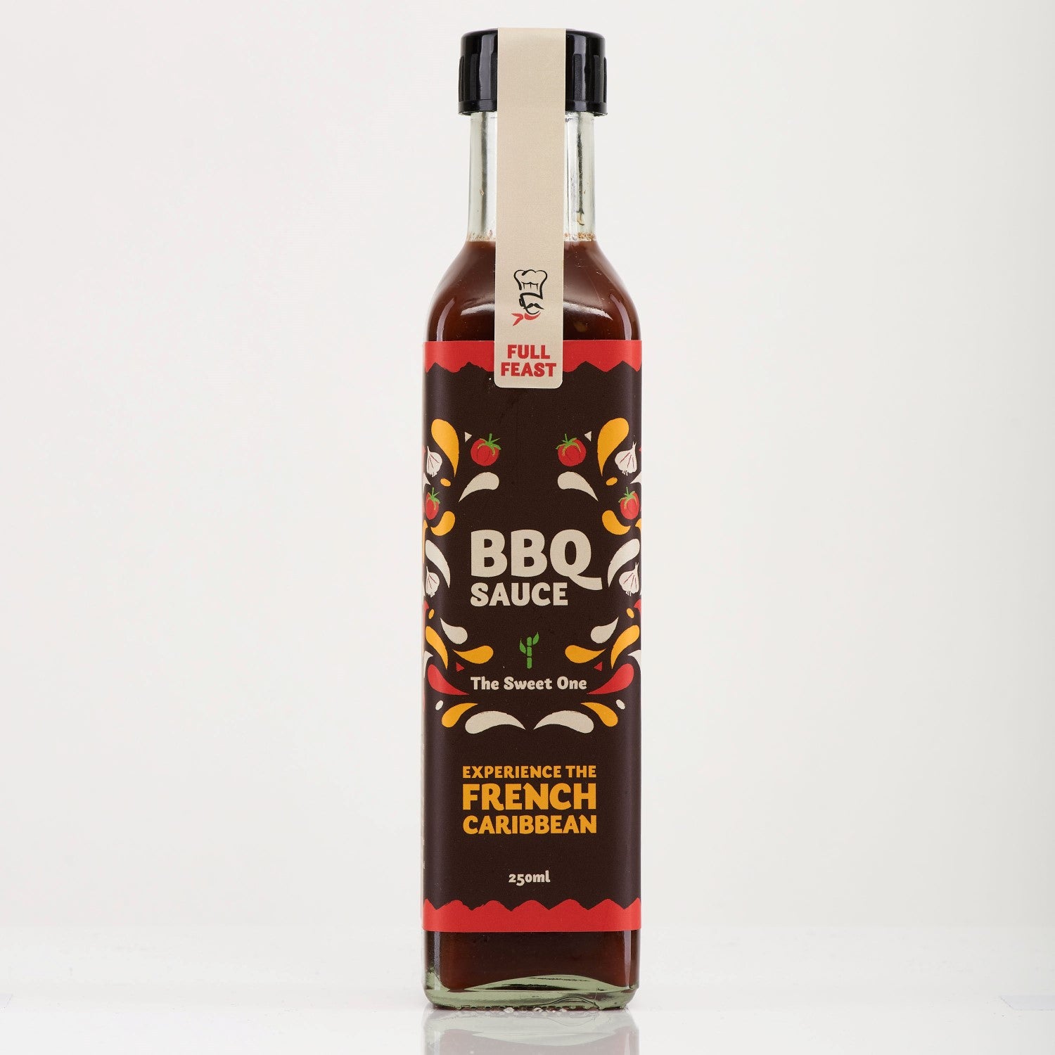 Full Feast BBQ Sauce — smoky Caribbean BBQ sauce UK — close-up