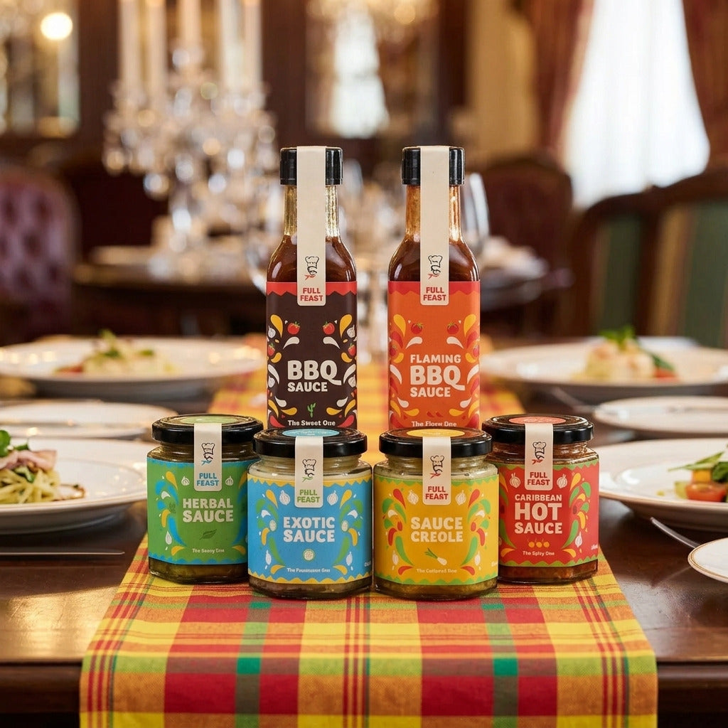 The Complete Feast – Full Caribbean Sauce Set