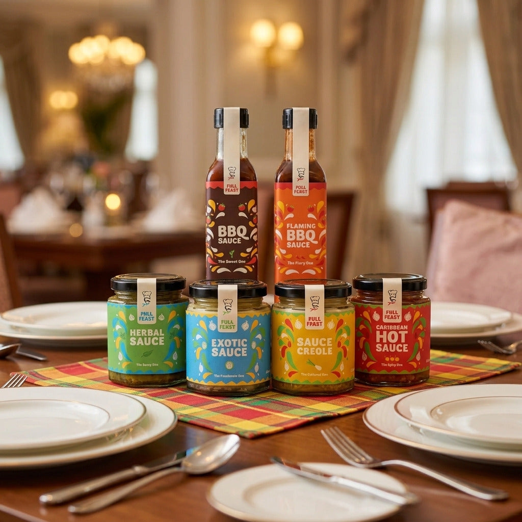 The Complete Feast – Full Caribbean Sauce Set